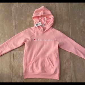 Pink Champion hoodie
